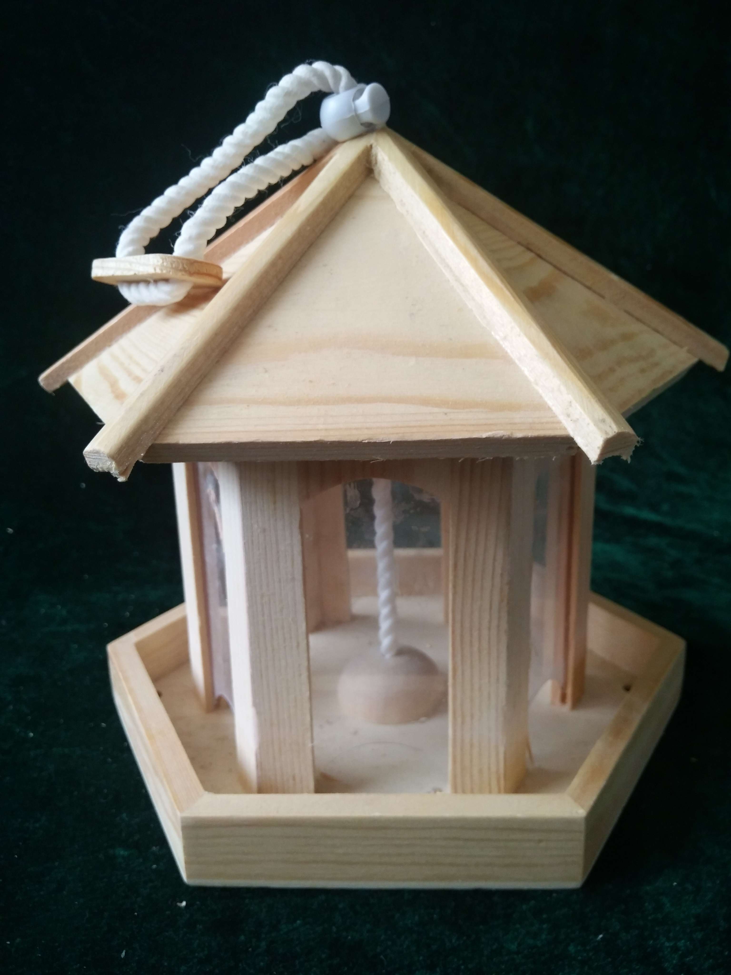 Wooden birdhouse