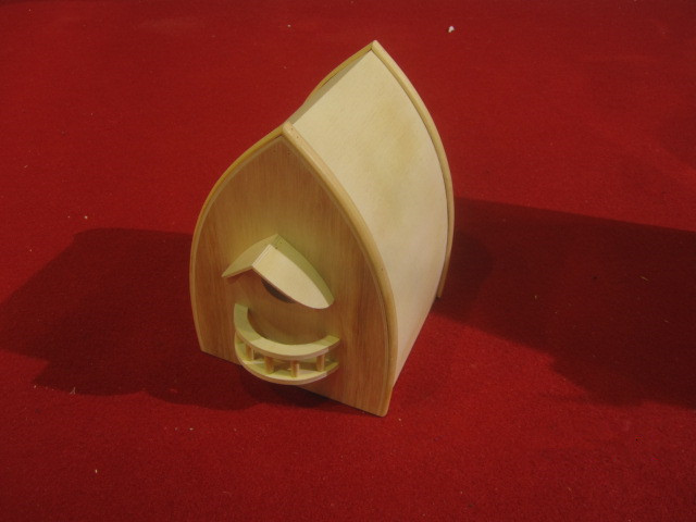 Wooden birdhouse